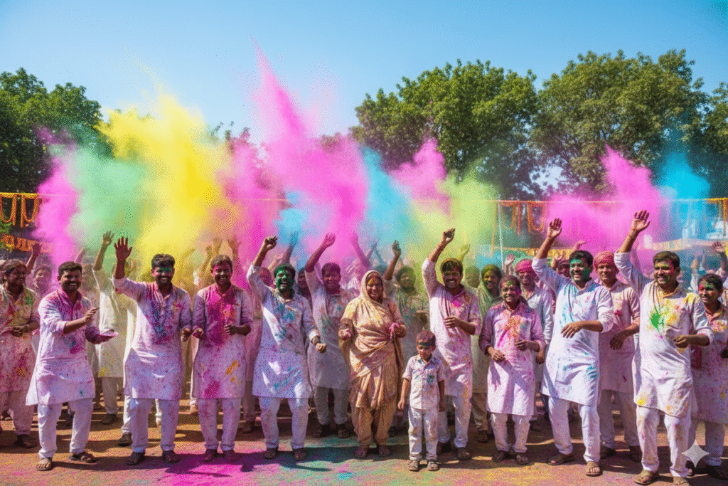 Holi is a global seasonal festival